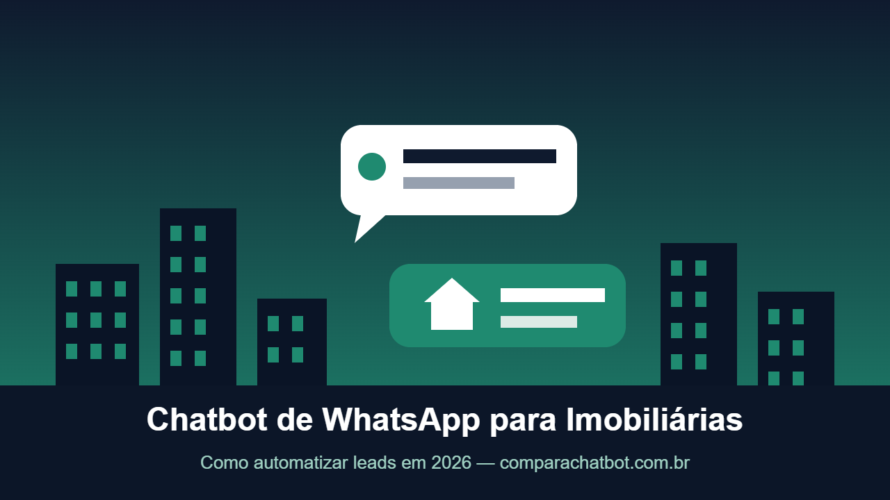 Chatbot de WhatsApp para Imobiliárias: Como Automatizar Leads em 2026